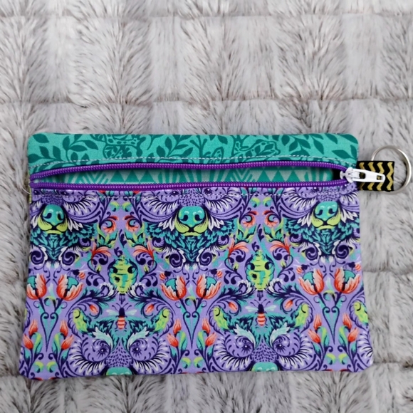 Zippered Pouch- Tula Pink v2 - Picture 2 of 2